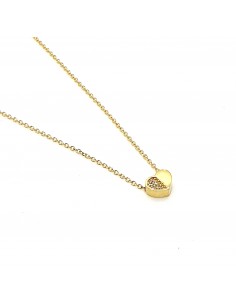 Κολιέ καρδιά σε χρυσό 14...