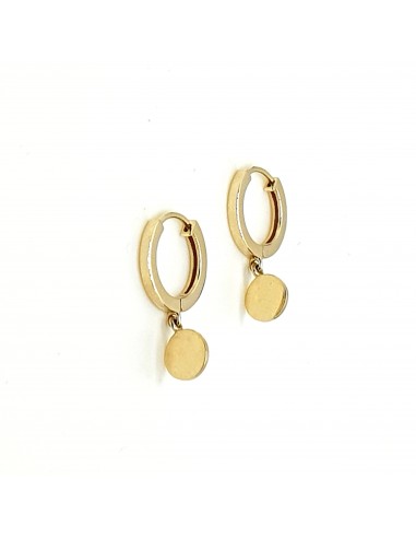 Σκουλαρίκια - κρίκοι με σχέδιο κύκλος...