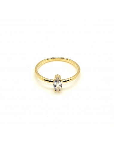 Δαχτυλίδι οβάλ σε 14 καράτια χρυσό /585