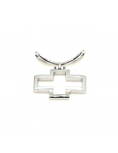 Σταυρός λευκόχρυσος λουστρέ 14 καρατίων