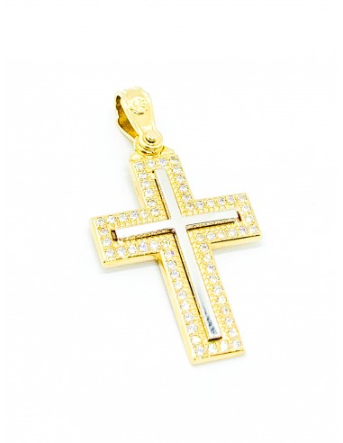 Σταυρός Κ14 χρυσό με σχέδιο και...