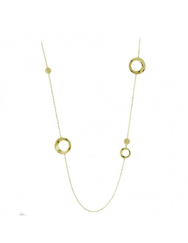 Κολιέ μακρυ με σχέδιο σε 14 καράτια...