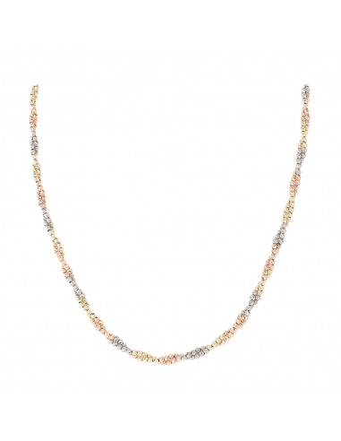 Κολιέ χρυσό σε 14 καράτια στριφτό σχέδιο