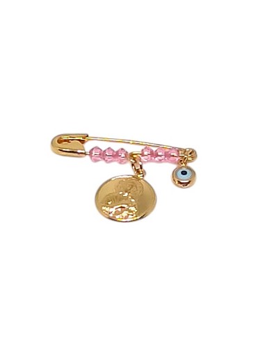 Παραμάνα με charms σε χρυσό 9 καρατίων