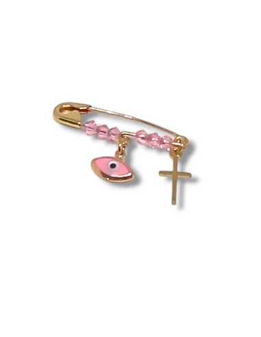 Παραμάνα με charms σε χρυσό 9 καρατίων