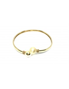 Χειροπέδα με μπίλιες χρυσό...