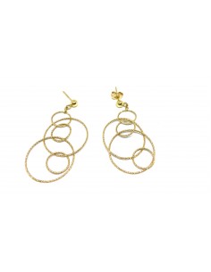 Σκουλαρίκια κύκλος σε χρυσό...