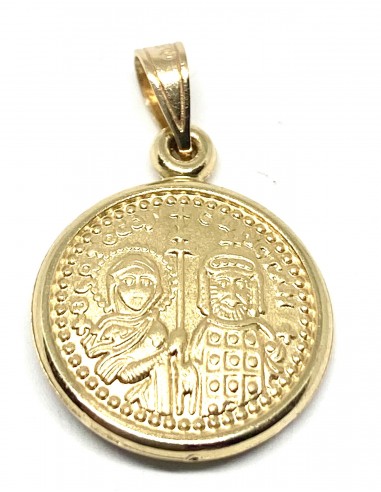 Χρυσό Μενταγιόν Κ14  Δύο όψεων