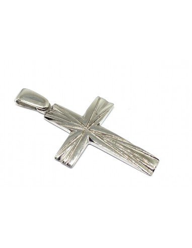 Σταυρός Ανδρικός Λευκόχρυσος Κ14 με...