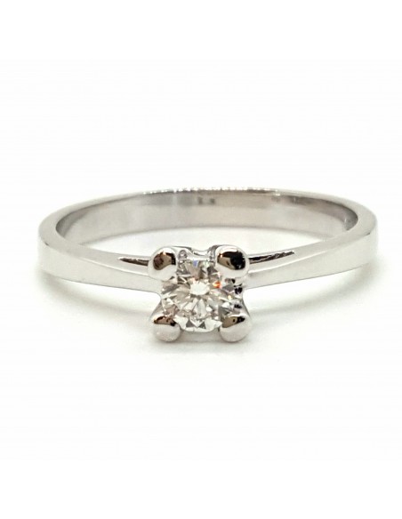 Δαχτυλίδι Μονόπετρο Διαμάντι Κ18