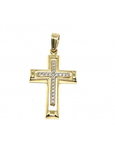 Σταυρός Χρυσός Κ14 με Ζιργκόν και...