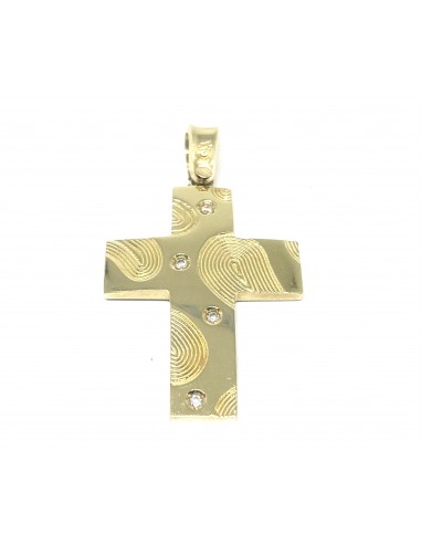 Σταυρός από Χρυσό 14 Καρατίων με...