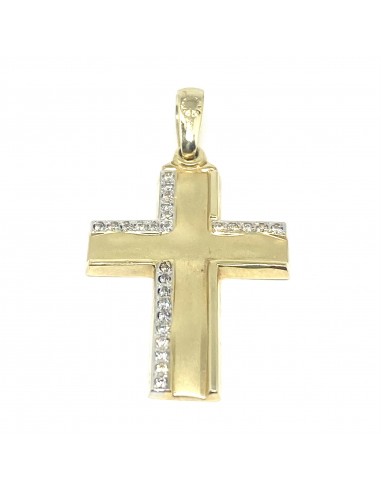 Βαπτιστικός σταυρός K14/585 χρυσό με...