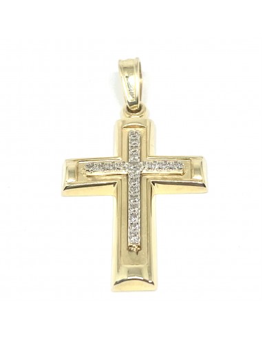Σταυρός Χρυσός Κ14 με Ζιργκόν και...