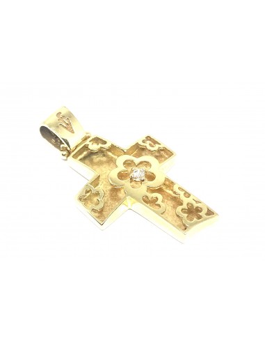 Σταυρός Κ14 με Σχέδιο Λουλούδια &...