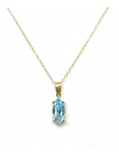 Κολιέ με Ζιργκόν σε Κοπή Marquise και...