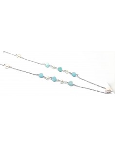 Μακρύ κολιέ με τυρκουάζ...