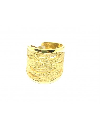 Φαρδύ δαχτυλίδι VOT επιχρυσωμένο 925