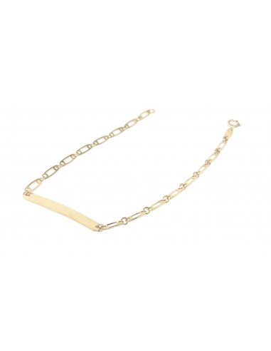 Χρυσό βραχιόλι ταυτότητα για αγόρι ή...