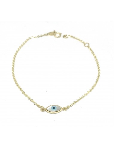 Βραχιόλι Χρυσό με Ματάκι Κ9