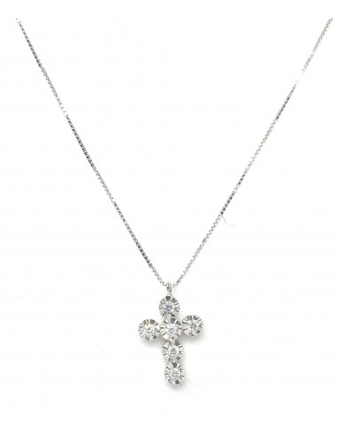 Σταυρός σε 18 καράτια με διαμάντια...