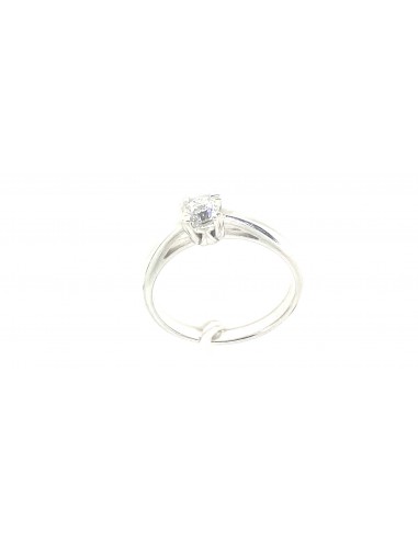 Δαχτυλίδι 18Κ λευκόχρυσο με Μπριγιάντ