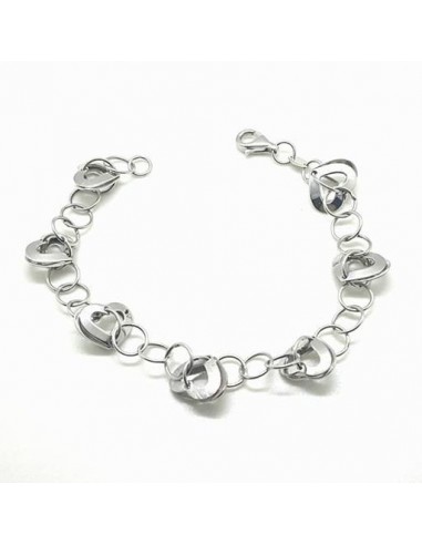 Βραχιόλι 14Κ Λευκόχρυσο