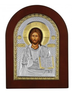 Ασημένια εικόνα Ιησούς...