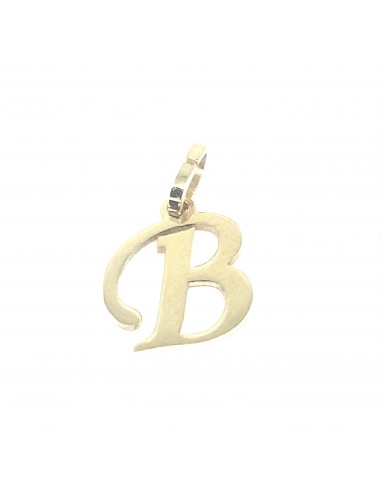 Μονόγραμμα Β σε χρυσό Κ14 /585
