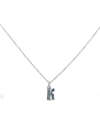 Κολιέ Λευκόχρυσο 14Κ με Μενταγιόν...