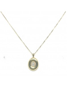 Κολιέ χρυσό 9Κ /375 οβάλ...
