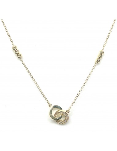 Κολιέ Χρυσό 9Κ με σχέδιο δύο...