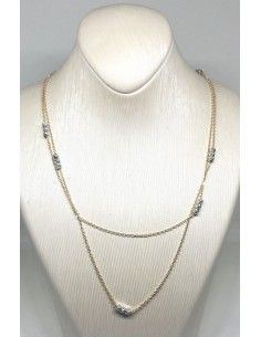 Κομψό γυναικείο διπλό κολιέ... 2