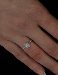 Δαχτυλίδι Δάκρυ 18Κ... 2