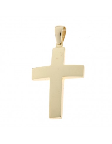 Σταυρός λουστρέ σε κίτρινο χρυσό 14...