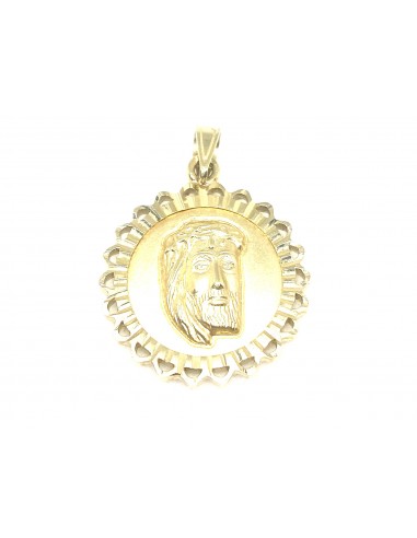 Φυλαχτό Ιησούς με διαμαντάρισμα 14Κ