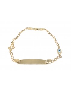 Χρυσό βραχιόλι ταυτότητας...