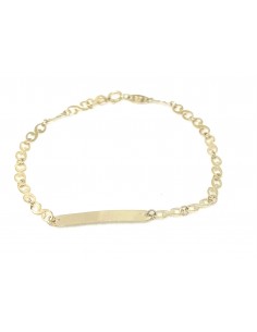 Χρυσό βραχιόλι ταυτότητας...