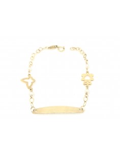Χρυσό βραχιόλι ταυτότητας...