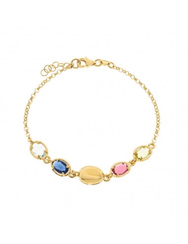 Ασημένιο Βραχιόλι με Πολύχρωμες...