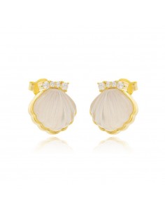 Σκουλαρίκια κοχύλια καρφωτά...