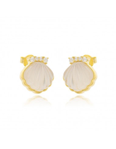 Σκουλαρίκια κοχύλια καρφωτά με...