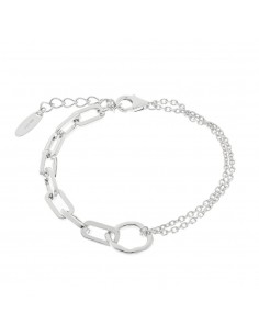 Ασημένιο Βραχιόλι Διπλής...