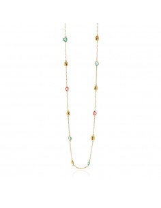 Μακρύ Κολιέ με Πολύχρωμες...
