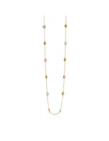 Μακρύ Κολιέ με Πολύχρωμες Πέτρες &...