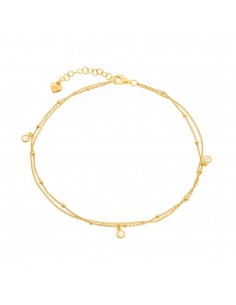 Ασημένιο Βραχιόλι Διπλής...