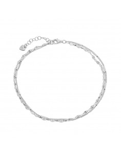 Ασημένιο Βραχιόλι Διπλής...