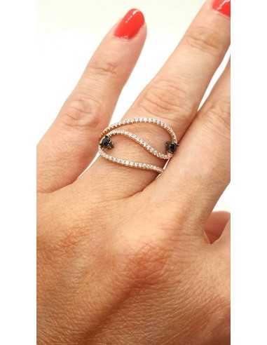 Δαχτυλίδι 14K Ροζ Χρυσό