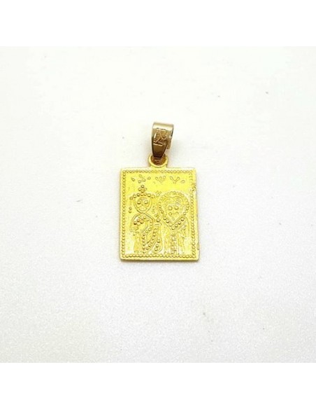 Κωνσταντινάτο σε χρυσό Κ14 Τετράγωνο