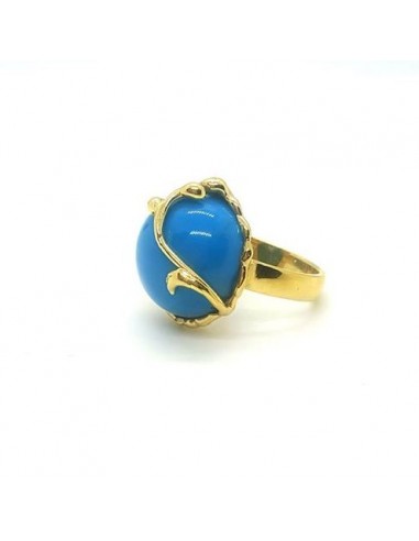 Δαχτυλίδι Xρυσό 18K. με τουρκουάζ